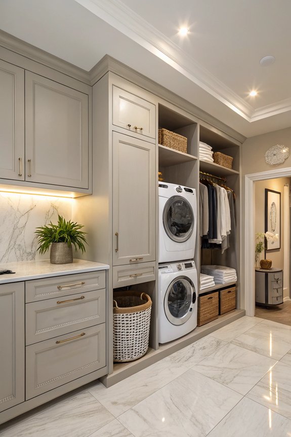 stylish and functional laundry furniture