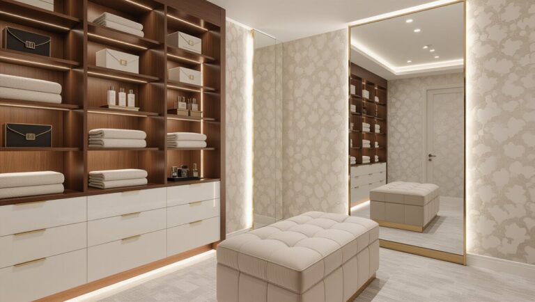 stylish compact dressing rooms