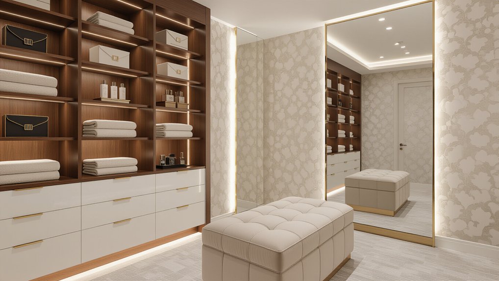 stylish compact dressing rooms