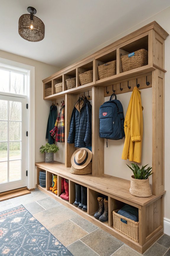stylish family gear organization