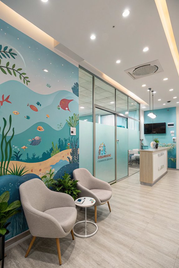 themed dental office rooms