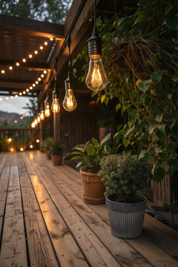 vintage edison bulb lighting