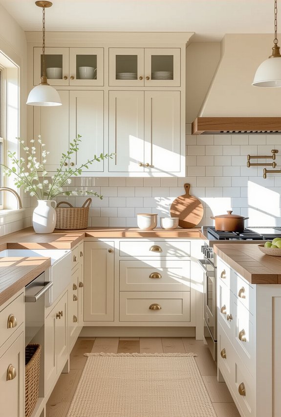 budget friendly warm kitchen decor