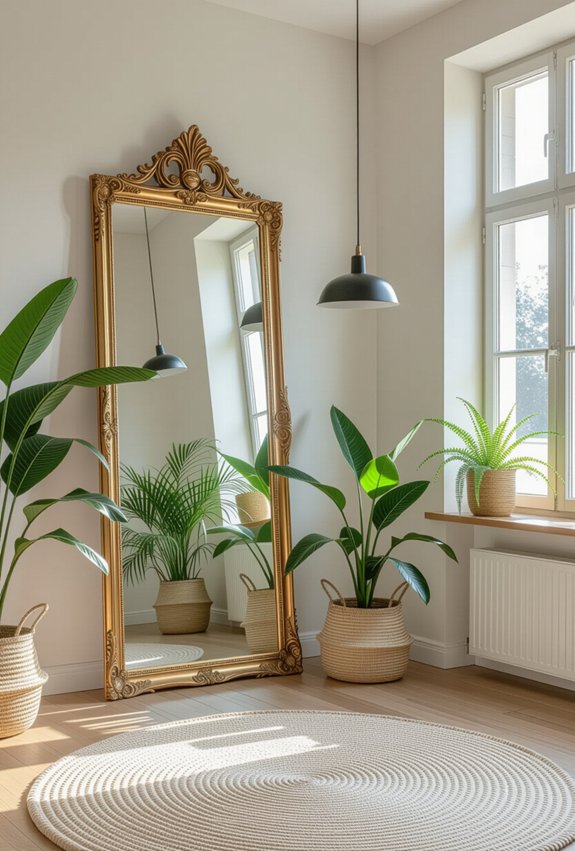 budget mirrors enhance space