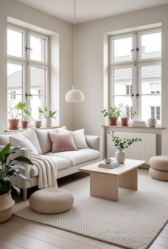 calming neutral color palette