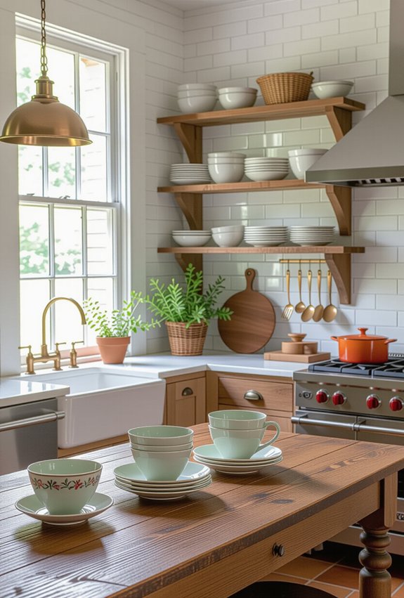 charming vintage kitchen decor