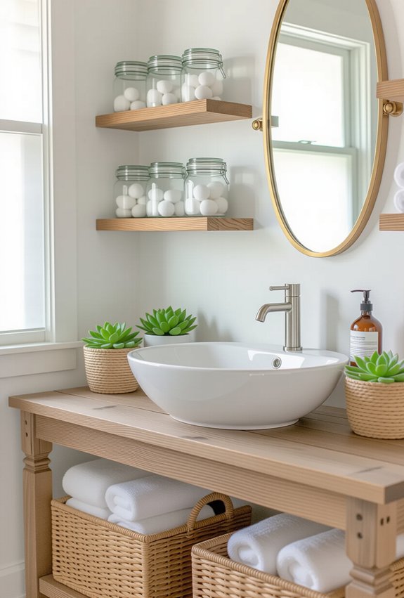 clever bathroom storage solutions