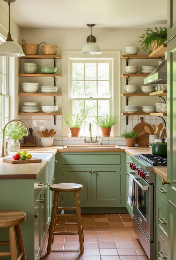 clever space saving kitchen design