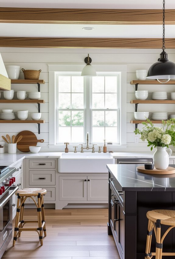 cohesive kitchen and decor