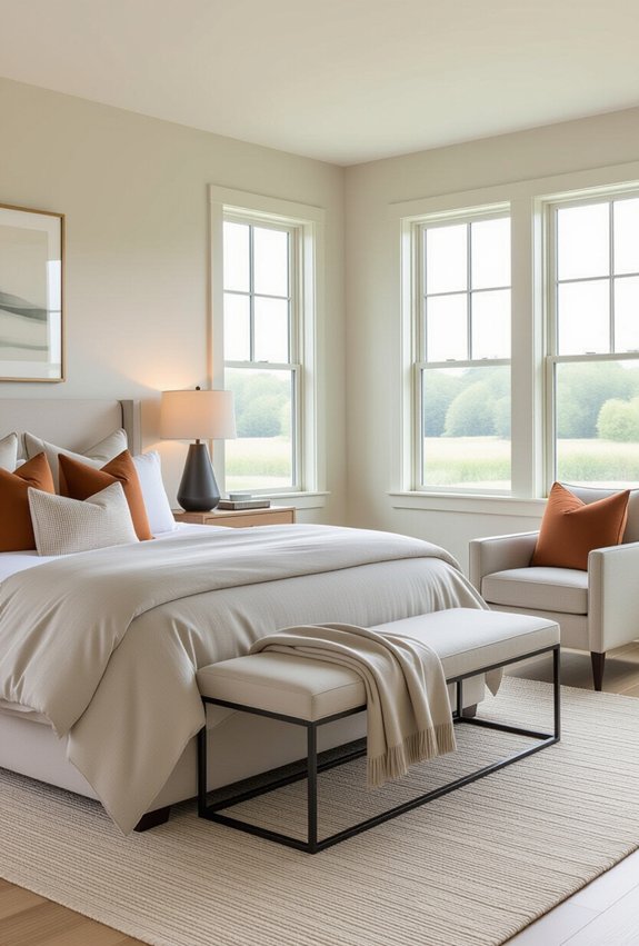 comfortable and functional guest room