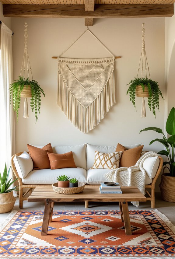 comfortable boho style harmony