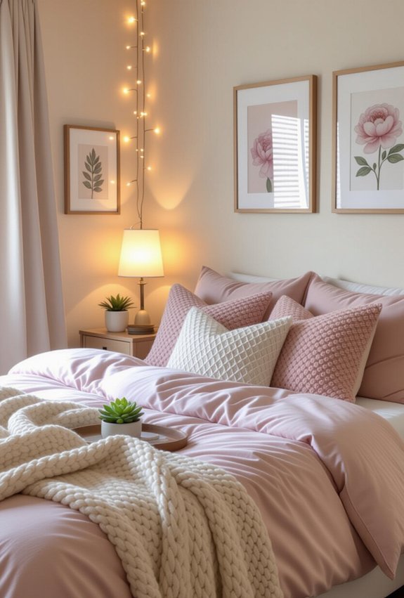 cozy bedding for comfort