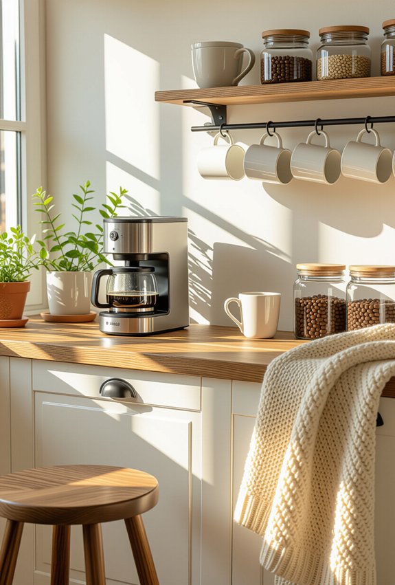 cozy coffee station upgrades