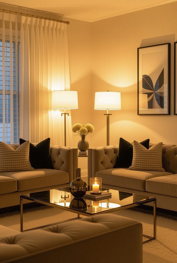 cozy illumination for ambiance