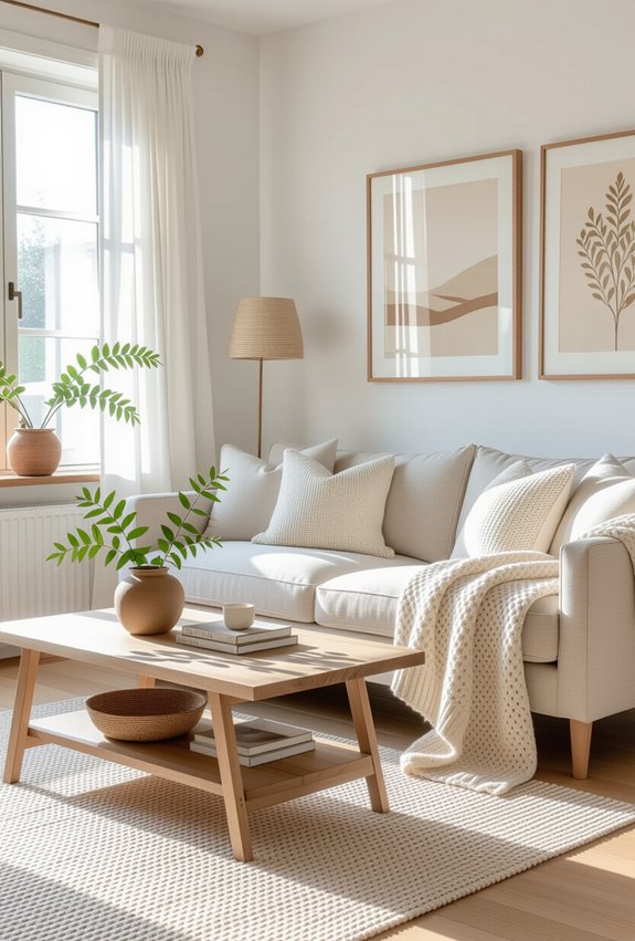 cozy minimalism for serenity