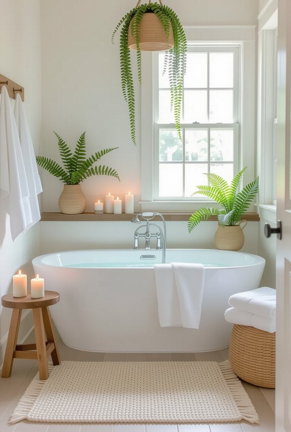 cozy retreat with textiles