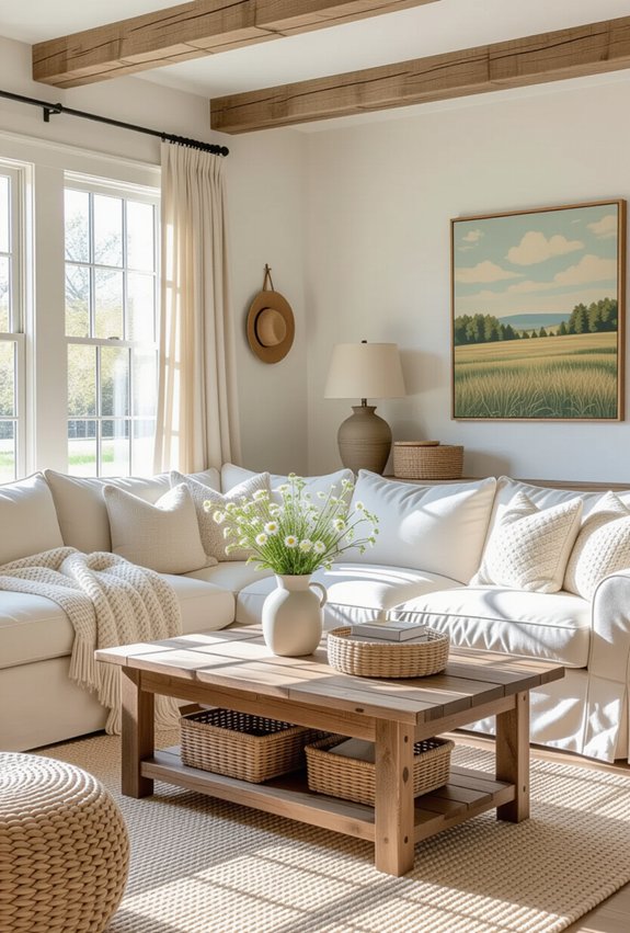 cozy rustic farmhouse vibes