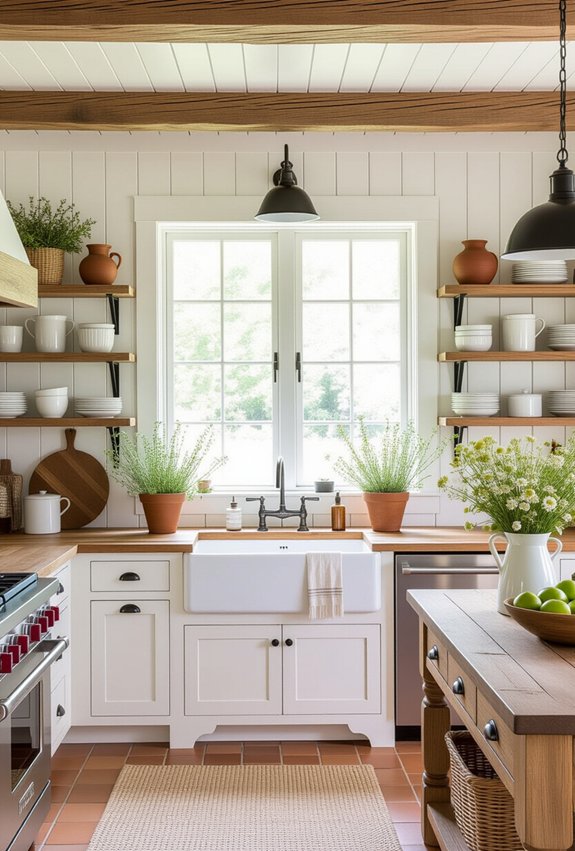 cozy rustic kitchen charm