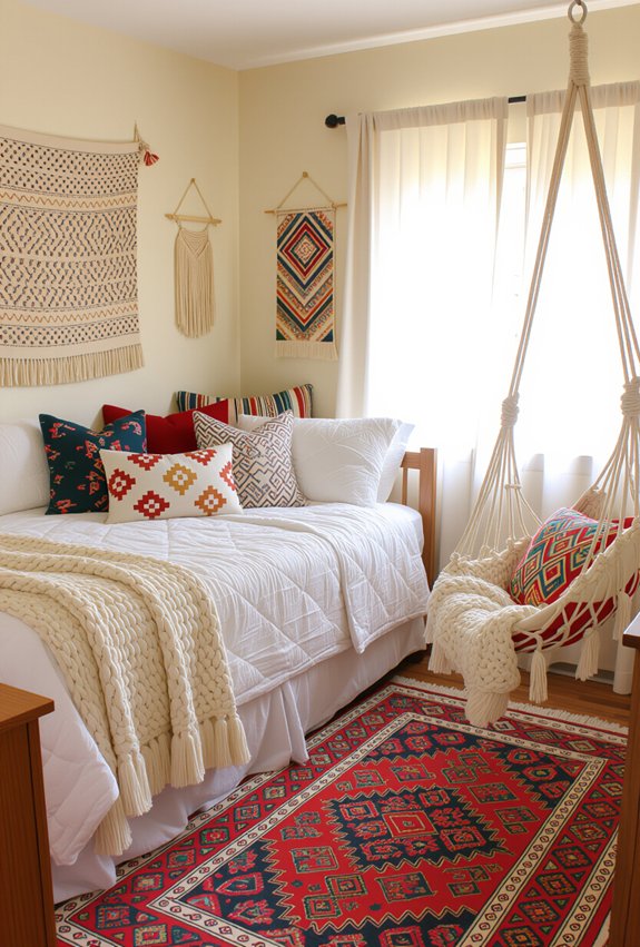 cozy textiles for comfort