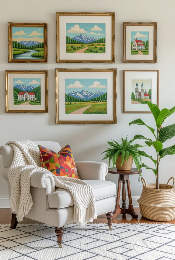 curate a personal gallery