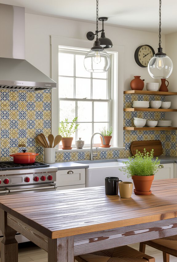 eclectic kitchen style harmony