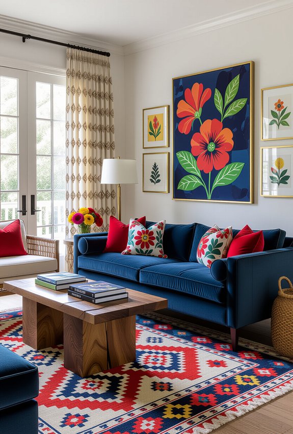 eclectic patterns and textures