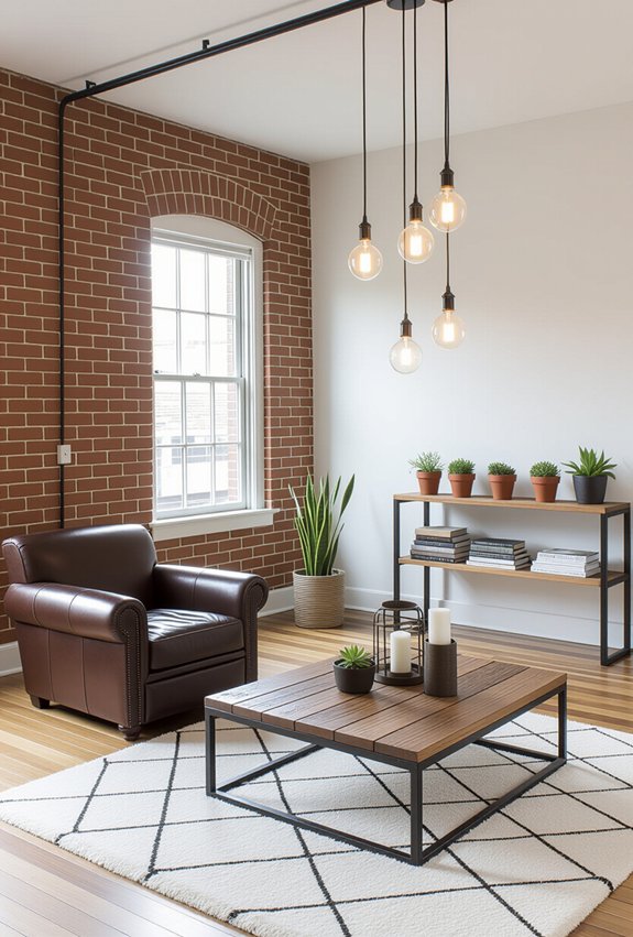 edgy industrial modern style