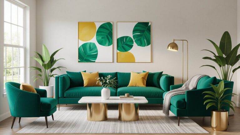 eye catching living room designs