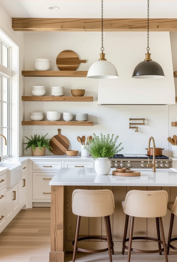 functional farmhouse kitchen charm