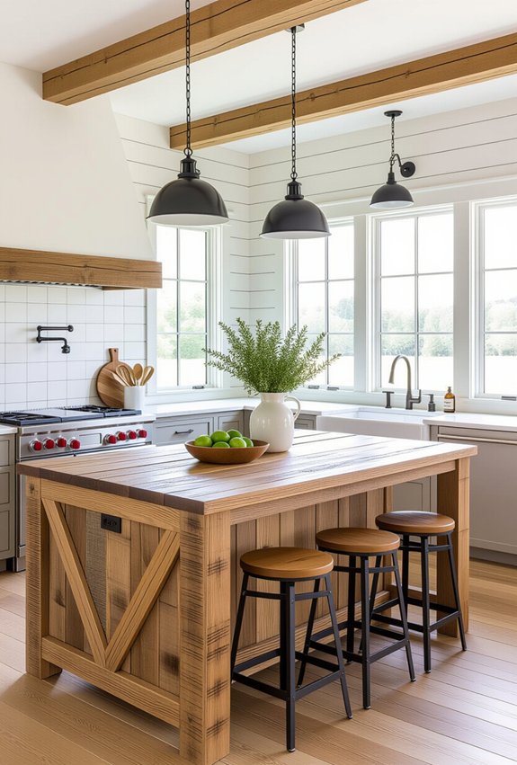 functional stylish kitchen centerpiece