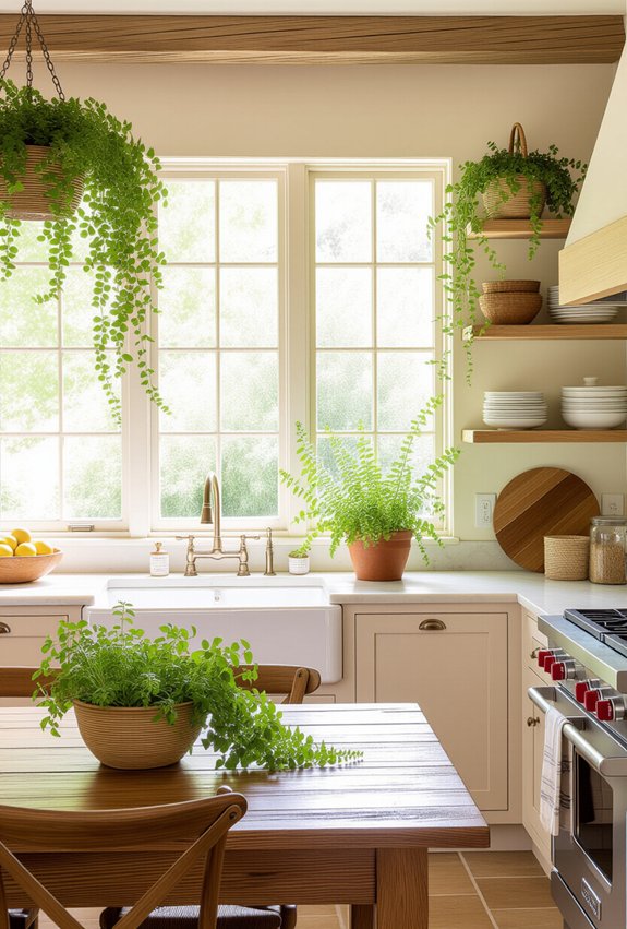 kitchen plants for vitality
