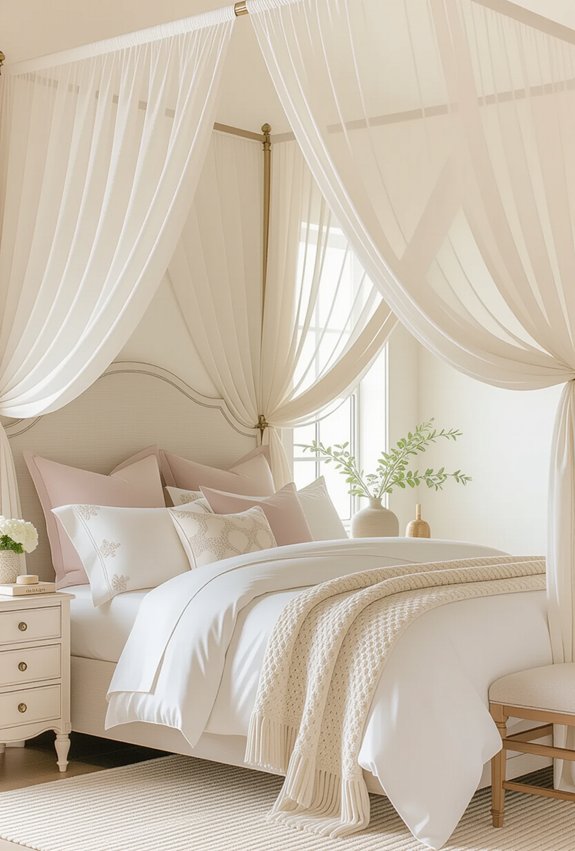 layered textures and decor