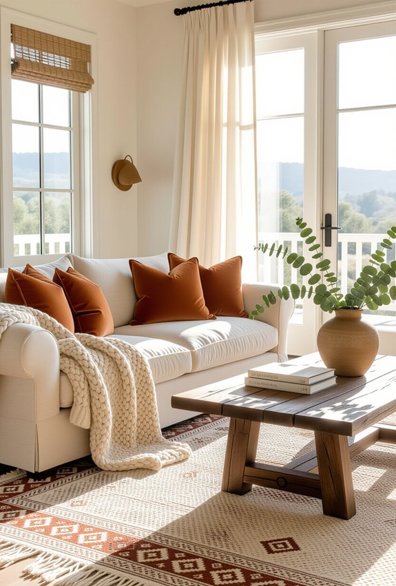 layered textures for comfort