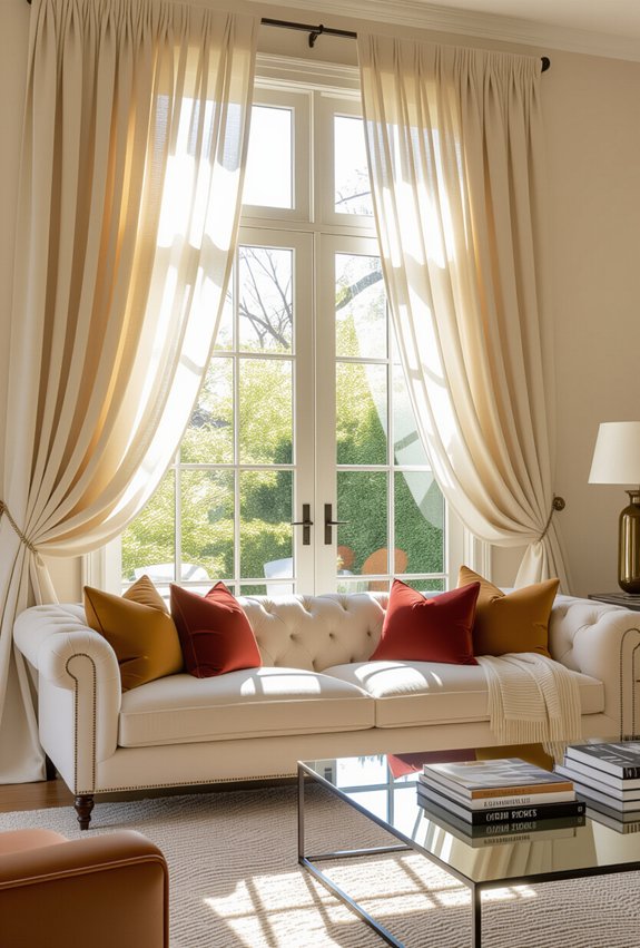 light privacy layering treatments