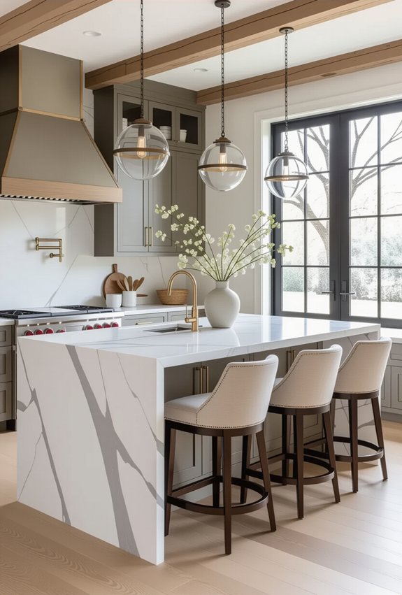 luxurious marble countertop elegance