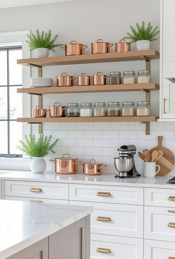 maximize kitchen space stylishly