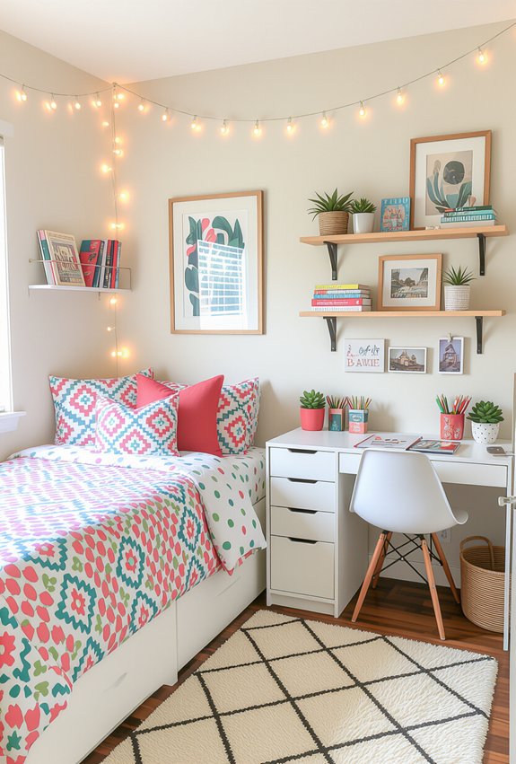 maximize small dorm organization