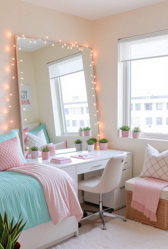 mirrors expand small spaces