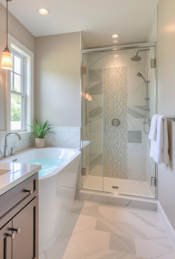 modern elegance in bathrooms