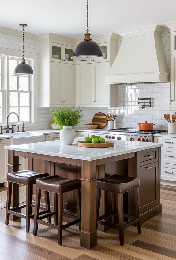 multi functional kitchen island design