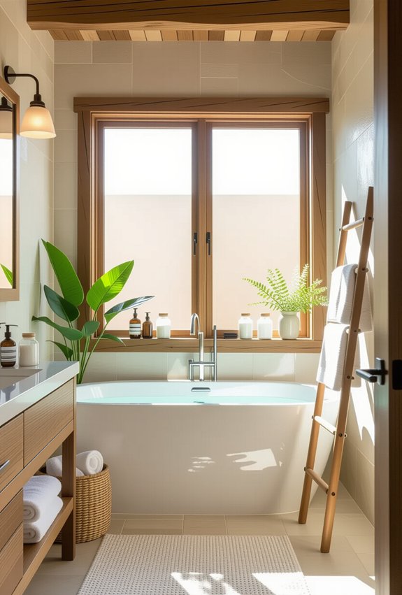 natural materials for tranquility