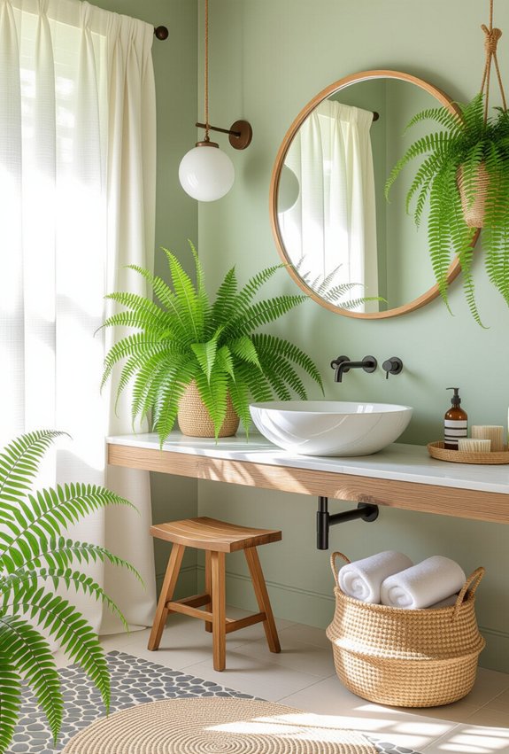 nature inspired bathroom design
