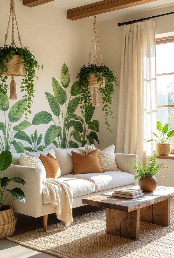 nature inspired rejuvenating decor