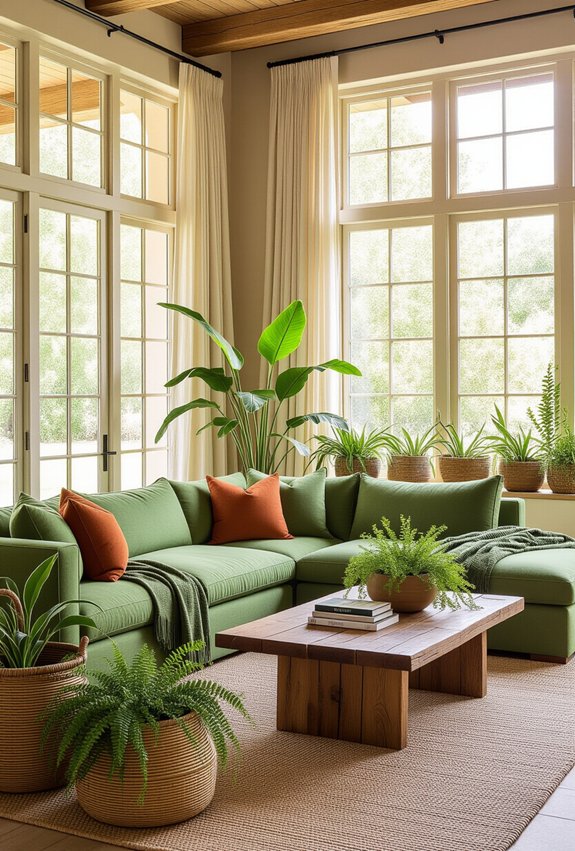 nature inspired serene spaces