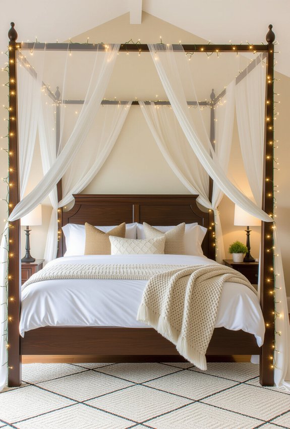 personalize your canopy bed
