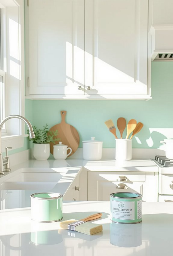 revitalize kitchen cabinet paint