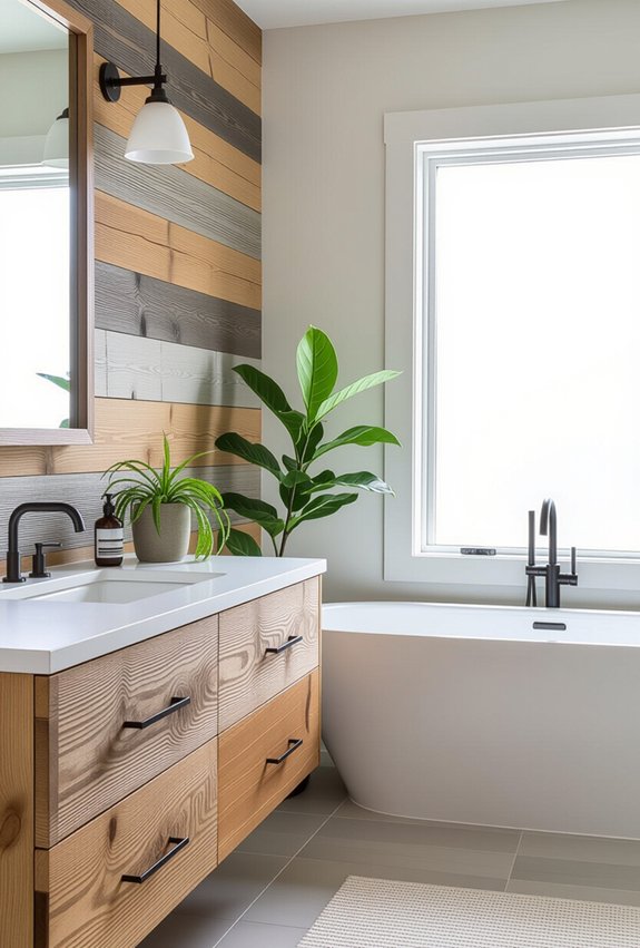 rustic charm with reclaimed wood