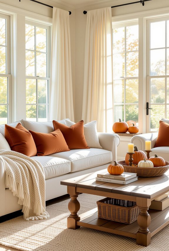 seasonal living room transformation