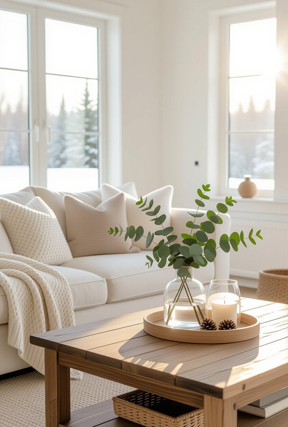 seasonal scandinavian decor transition