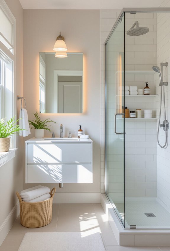 smart space saving bathroom fixtures
